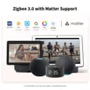 Aqara H2 EU Wall Outlet with Matter, Zigbee 3.0 Hub Required, 16A, Energy Monitoring, Programming, Timer Mode and Voice Control, Compatible with HomeKit, Alexa, Google Home and IFTTT - 2