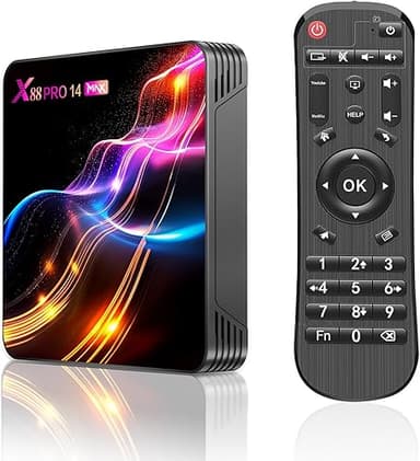 Android TV Box,X14 Pro Max Android 14.0 4Go RAM 32Go ROM …