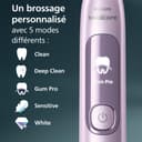 Philips Sonicare AdvancedClean Limited Edition Electric Toothbrush - Smart Screen, Pressure Sensor, Brush Head Replacement, 5 Brushing Modes and SmarTimer, Pink, Model HX3792/12 - 5