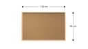 ALLboards Cork Board with Wooden Frame 120x90cm(1200x900mm), Corkboard Bulletin Board Notice Board - 5