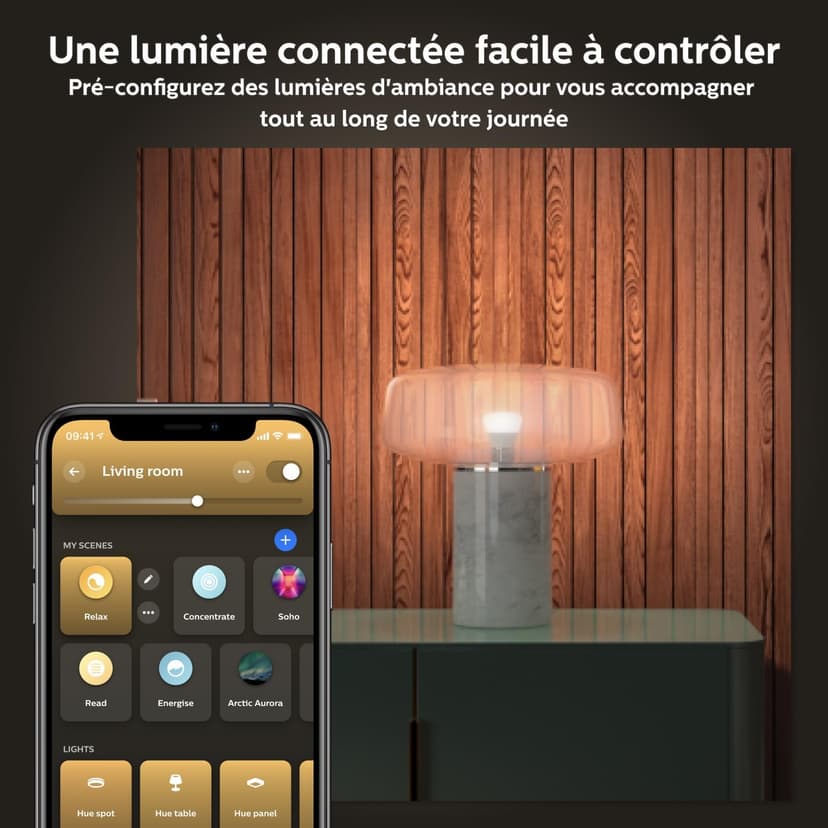 Philips Hue White and Colour Ambiance Smart Light Bulb 2 Pack 75W - 1100 Lumen [E27 Edison Screw] with Bluetooth. Works with Alexa, Google Assistant and Apple Homekit - 8