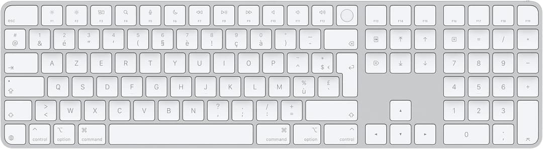 Apple Magic Keyboard with Touch ID and Numeric Keypad for…