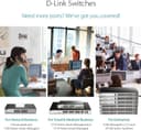 D-Link DGS-1016D 16-Port Green Ethernet Copper Gigabit Switch, Hub, Internet Splitter, Metal, Fanless, Plug and Play - UK Model, black DGS-1016D - 4