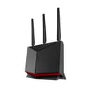 ASUS RT-BE86U Dual-band WiFi 7 Router, supports 4096-QAM, Multi-link operation (MLO), AI WAN detection, AiMesh support, subscription-free network security, and comprehensive VPN features - 1