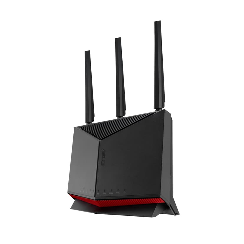 ASUS RT-BE86U Dual-band WiFi 7 Router, supports 4096-QAM, Multi-link operation (MLO), AI WAN detection, AiMesh support, subscription-free network security, and comprehensive VPN features - 1