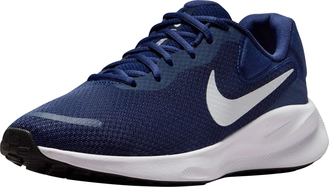 Nike Revolution 7 Sneaker Midnight Navy/Pure Platinum-Bl 8.5