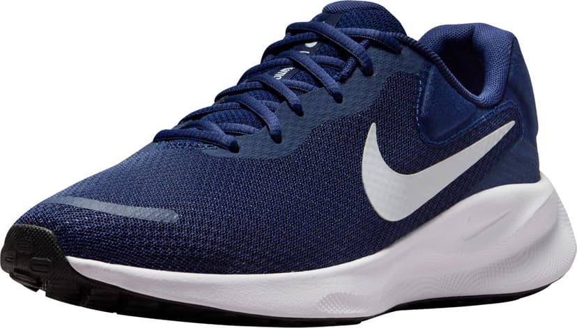 Nike Running Shoe Revolution 7, Midnight Navy/Pure Platinum-Black-White, FB2207-400, 43 EU (M 9.5 US) - 1