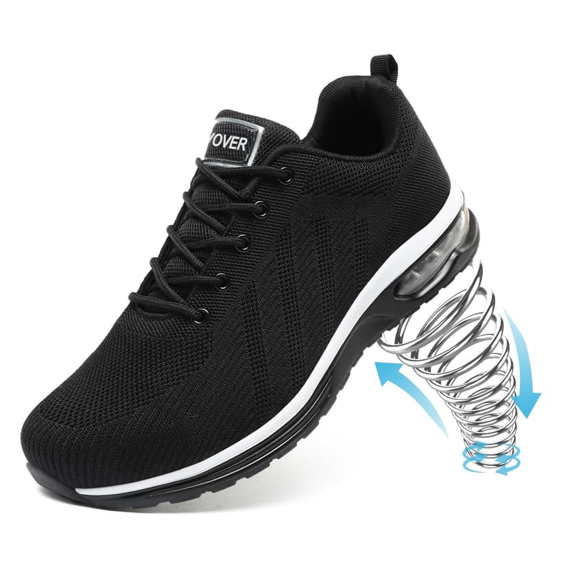 Bravover Chaussures de Sécurité Hommes Femme Embout Acier… - 1