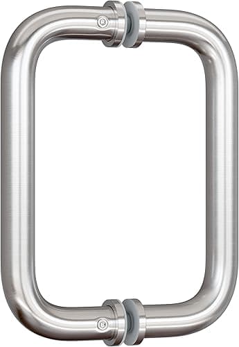 Ranbo Shower Glass Door Handle, 152mm (6 Inch) Hole Centr…
