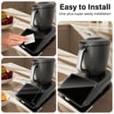 HidWee Compatible with Vorwerk Thermomix TM7 for Tempered Glass Screen Protector, 1 Piece 9H Hardness Protective Glass, Anti-Bubble Screen Protector, Anti-Scratch Tempered Glass Protection, HD Clear - 5