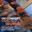 Dr. Scholl’s Semelles Orthopédiques Advanced Hommes Femmes, Pour Chaussures de Travail et Bottes, Soulagent la Fasciite Plantaire, Soutiennent voûte et pieds plats, jusqu’à 150kg, 38-39 - 6
