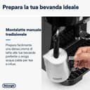 De'Longhi Magnifica S ECAM11.112.B, Kaffeevollautomat mit Milchaufschäumdüse für Cappuccino, mit Espresso Direktwahltasten und Drehregler, 2-Tassen-Funktion, Schwarz - 4