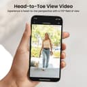 aosu 2K HD Wireless Video Doorbell Camera with Chime, Battery Powered, Wide Angle, 2-Way Talk, AI Human Detection, Local & Cloud Storage, 2.4GHz WiFi, Alexa Compatible, Senior-Friendly - 2