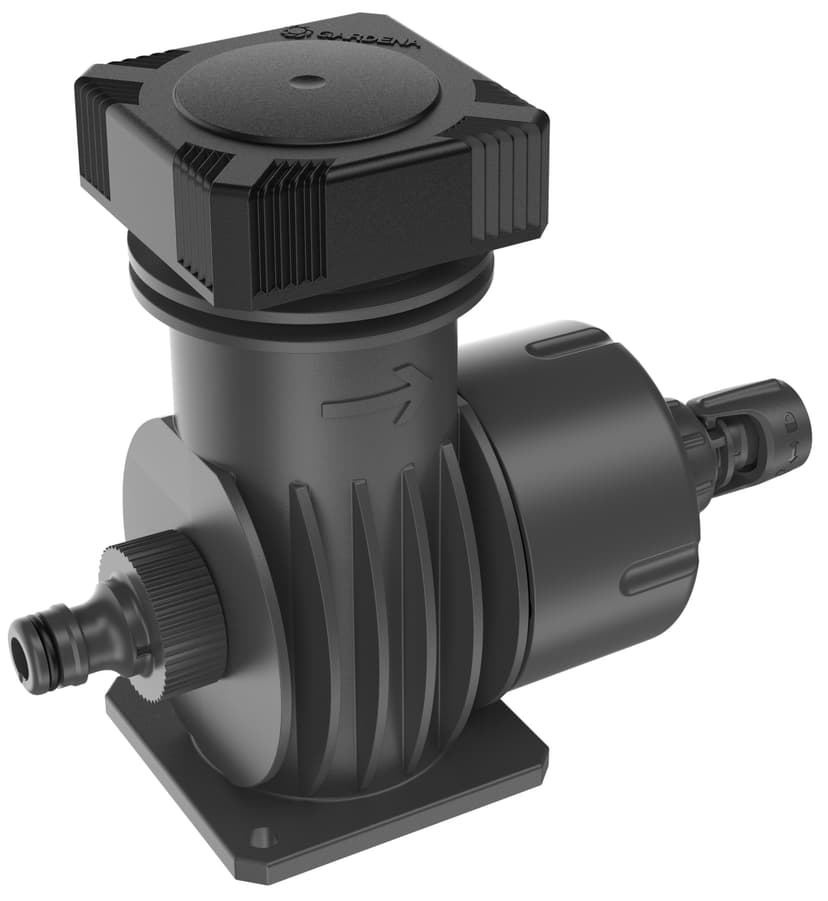 Gardena Micro-Drip-System Master Unit 2000: Starting unit for the automatic irrigation system, reduces pressure and filters the water, simple connection technology (13310-20) - 1
