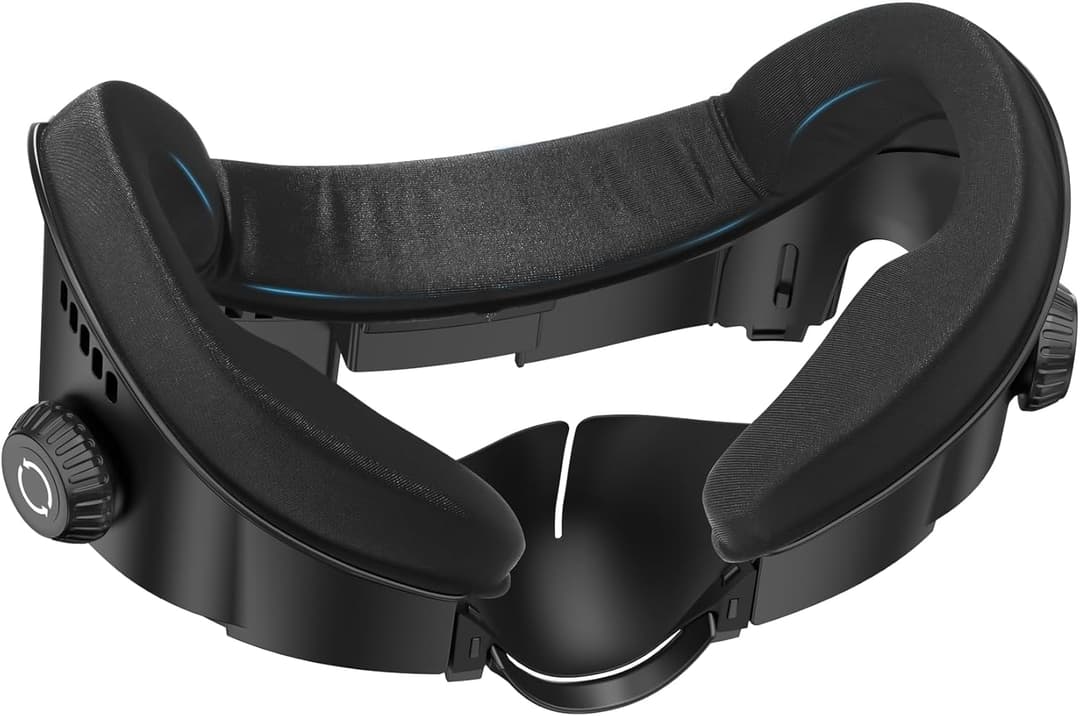 AMVR FC4A Face Cover Pad Facial Interface Compatibile con Meta/Oculus Quest 3 Accessori, imbottitura in seta ghiaccio con design di ventilazione, per fascia Halo con ventola (non compatibile con Quest