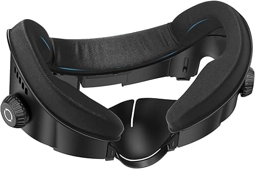 AMVR FC4A Face Cover Pad Facial Interface Compatible with Meta/Oculus Quest 3 Accessories, Ice Silk Cushion with Ventilation Design, For Halo Head Strap with Fan (NOT Compatible with Quest 3S)