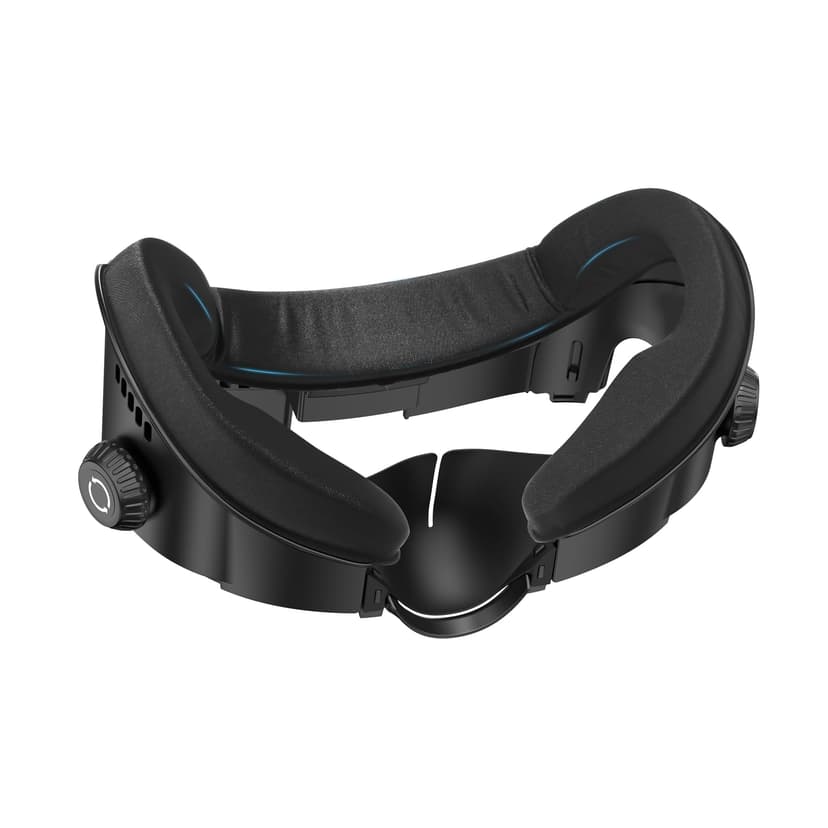 AMVR FC4A Face Cover Pad Interface Faciale Compatible avec Meta/Oculus Quest 3, Coussin en Soie Glace avec Design Ventilateur, pour Bandeau Halo avec Ventilateur (non compatible avec Quest 3S) - 1