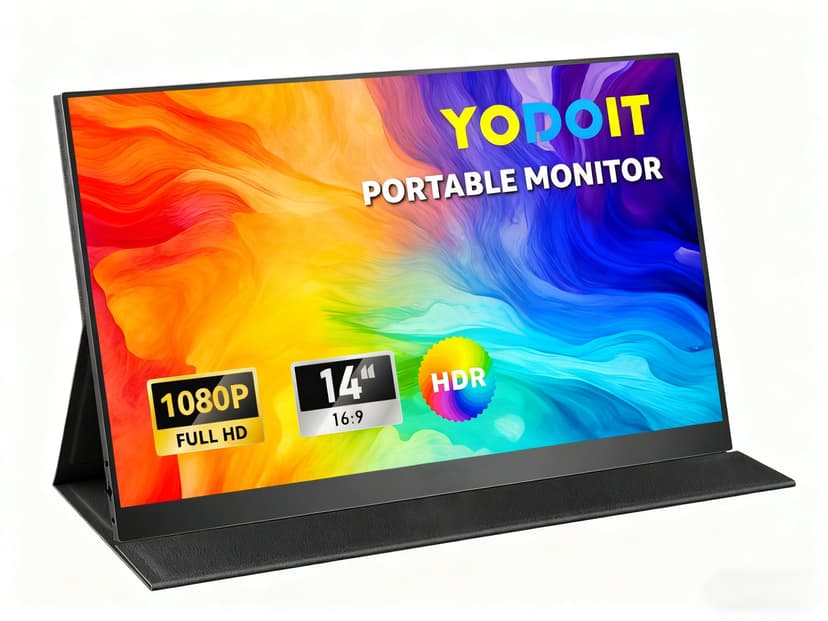 Yodoit Écran Portable 14", 1920 × 1080 100% sRGB FHD Ecra… - 1