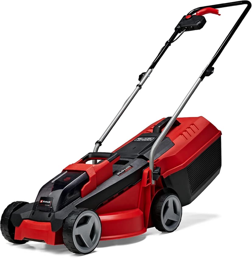 Einhell Cordless Lawnmower with Battery and Charger 18V Power X-Change, 30cm Cutting Width, 25L Grass Box, Brushless Motor, 3 Cutting Heights GE-CM 18/30 Li Battery Lawn Mower - 1