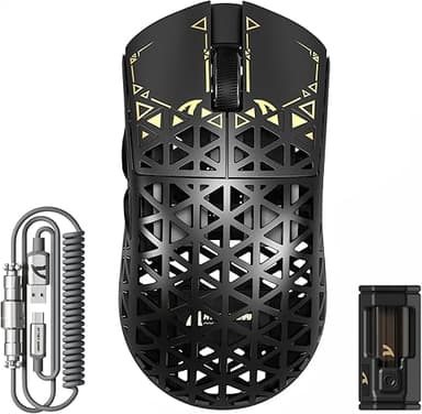 ATTACK SHARK R5 Ultra Carbon Fiber 8000Hz Wireless Gaming…