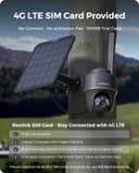 Reolink 4K/8MP 4G Camera, Solar-powered Security Camera Outdoor with Colour Night Vision, No WiFi Security Camera, Pet/Person/Vehicle Detection, Outdoor Camera Wireless, Go PT Ultra-G + Solar Panel - 3