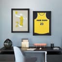 Tinkeps Football Shirt Frame Display - Engineered Wood & Acrylic, Jersey Display Case, Black - 4