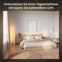 Philips Hue White and Color Ambiance, lampadaire Gradient Signe, base ton bois, compatible Bluetooth, fonctionne avec Alexa, Google Assistant et Apple Homekit - 9
