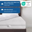 BMM Matelas Ortho Medic 140x200 cm avec Noyau à Ressorts ensachés Niveau de fermeté H2/certifié Öko-Tex/Matelas Ergonomique à 7 Zones Hauteur 21 cm/Matelas de Conception Allemande - 7