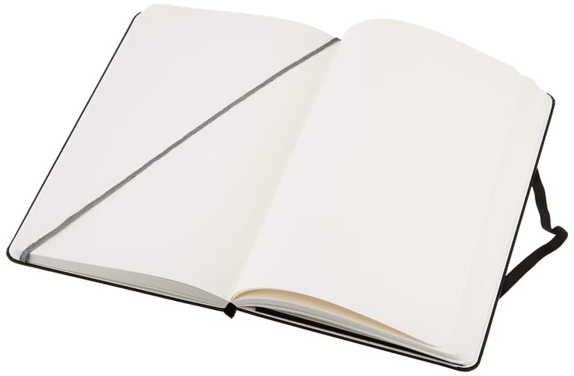 Amazon Basics Classic Notebook, A5, Plain, Black - 6
