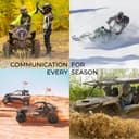 Cardo PACKTALK EDGE Off Road Vehicles, Snowmobile, Side x Side, ATV Communication for Every Terrain (Duo) - 2
