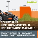 WORX Tondeuse à Gazon sans Fil 40V WG743E, Surface Max 500 m², Coupe de 40cm, Tonte jusqu'aux Bordures, 7 Hauteurs de Coupe, silencieuse, livrée avec 2 Batteries 4Ah et 1 Chargeur Double - 7
