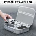 Puasok Drone Étui Portable pour DJI Mini 3/3 Pro/4 Pro, Imperméable Rangement Sac pour RC Contrôleur et Accessoires - 6