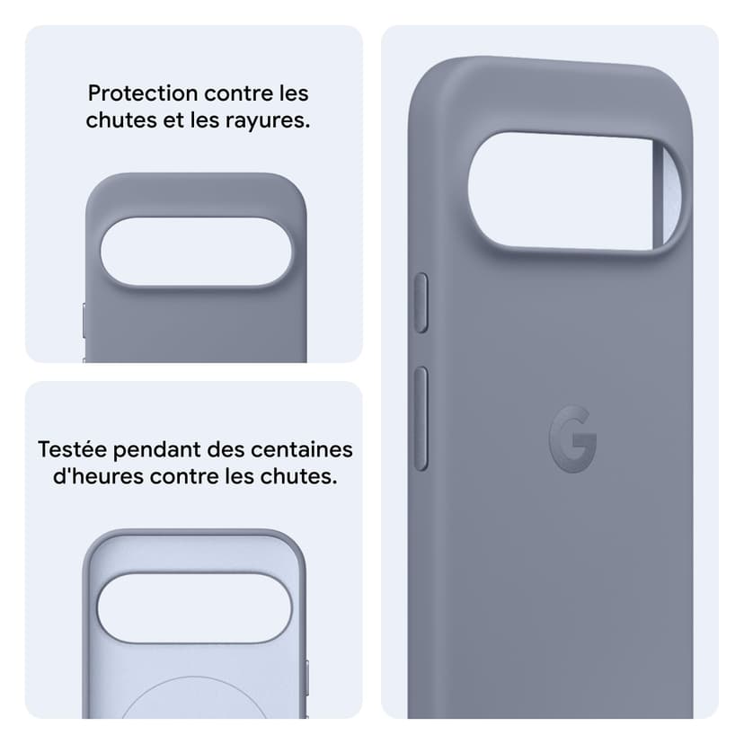 Case mit Pixelsnap für Google Pixel 10 Pro XL – Langlebiger Schutz – EIN Case für alle Fälle – Moonstone (Made by Google) - 5