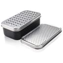 Cheese Grater with Container, Stainless Steel Cheese Shredder, Multifunctional Box Grater - 1