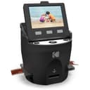 Kodak RODFS35 Digital Film Scanner - Converts 35mm, 126, 110, Super 8 & 8mm Slides & Negatives to JPEG - Includes 3.5-inch LCD & EasyLoad Inserts (Black) - 1