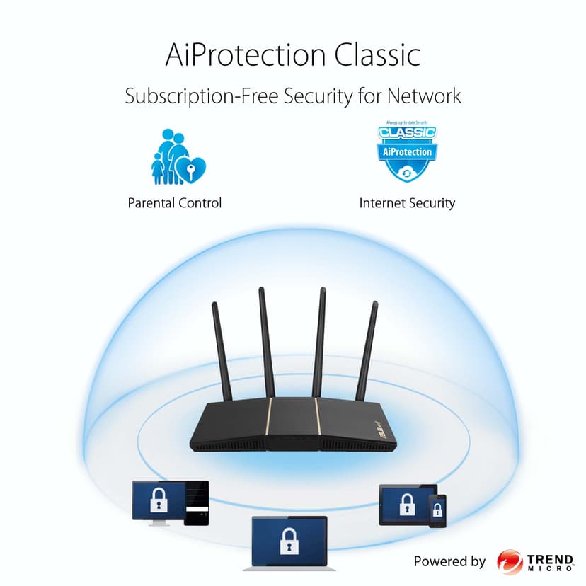 ASUS Router 3000mb RT-AX57 AX3000 AiMesh - 5