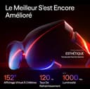 VITURE Lunettes XR Luma Pro — Écran Ultra Net de 152” en 1200p 120Hz, FOV 52°, Film Électrochrome, Harman Audio, Compatibles avec iPhone 17/16/15, Android, Mac, PC, Steam Deck, Switch 2 – Standard - 2