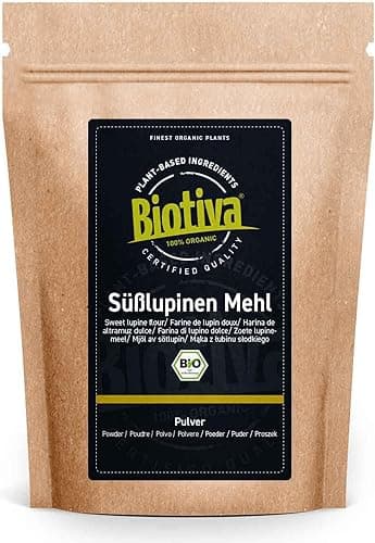 Süßlupinenmehl Bio 1kg - aus Lupinensamen - 100% naturrei…