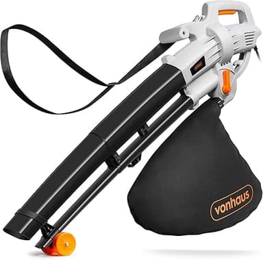 VonHaus Aspirateur Souffleur de Feuilles 3 000 W - Aspira…