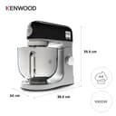 Kenwood kMix KMX750BK, Food Processor Robot, Multifunctional Food Processor Robot with 5 L Steel Bowl, 1000 Watt, Black - 7