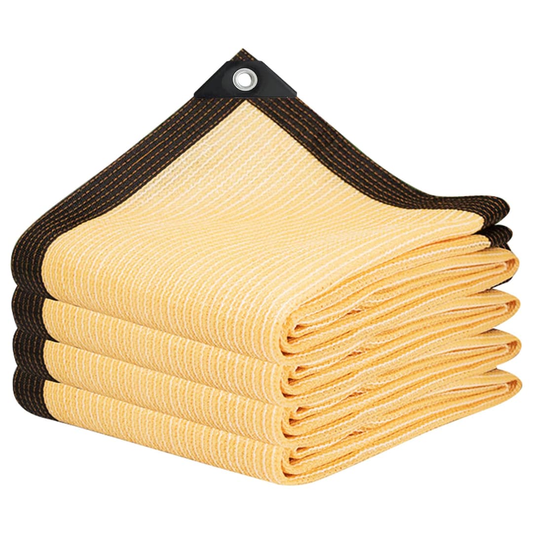 3 x 6 m Shade Net with Eyelets, Shade Net, Garden Shade for Patio Canopy, Sun Protection for Outdoor Enclosures, Rodents