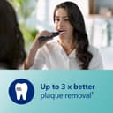 Philips Sonicare 3100 Electric Toothbrush, Sonic Toothbrush, Pressure Sensor and Timer, Travel Case, Black, HX3673/14 - 2
