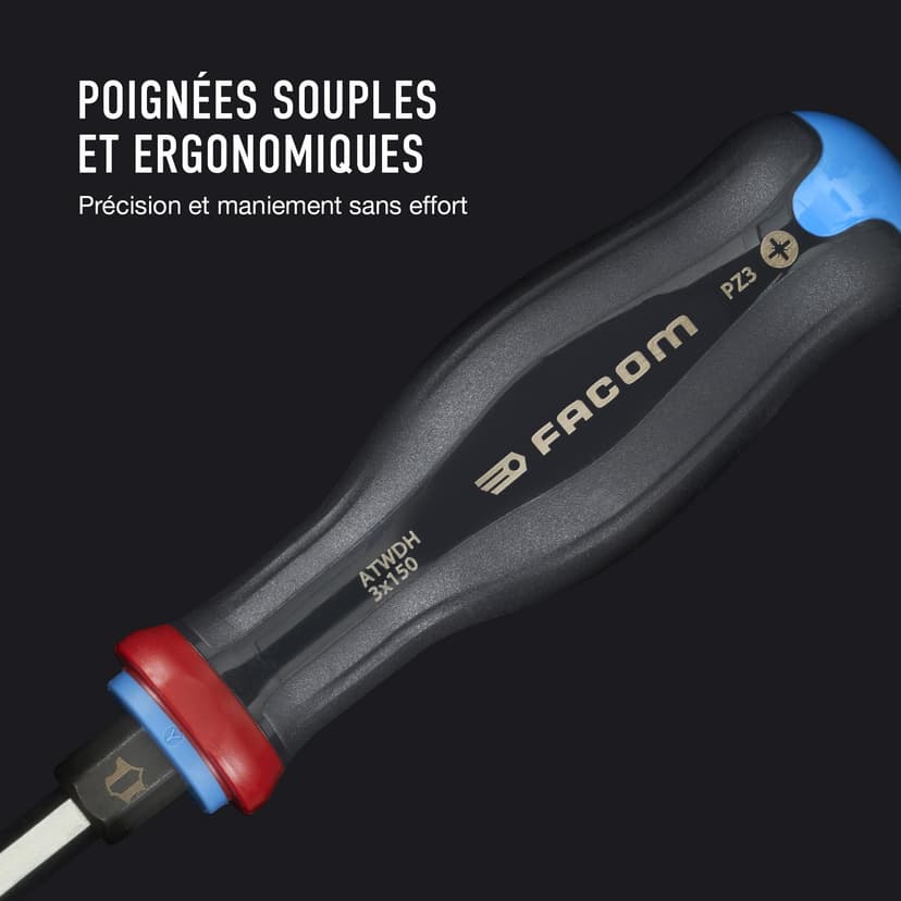 FACOM PROTWIST Jeu de tournevis 10 pièces, ATW.J10PB - 4
