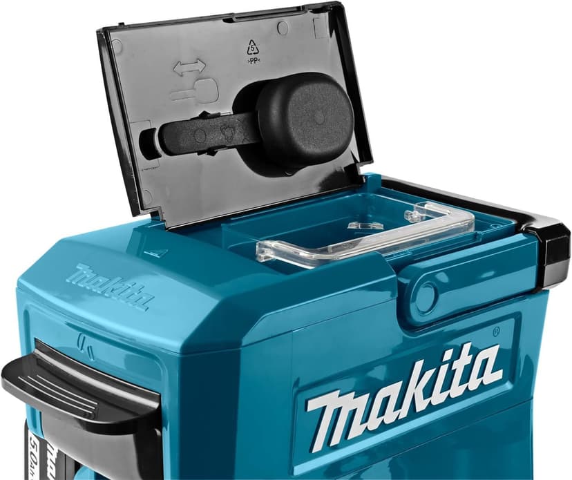 Makita DCM501Z Li-Ion Cordless Coffee Maker, Batteries and Charger Not Included, Blue, 10.8 V to 18 V - 3