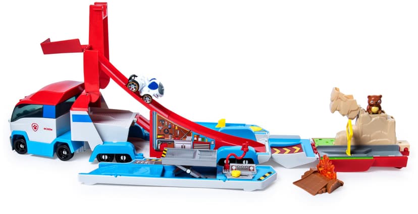 Paw Patrol - Pat Patrouille - Camion Patrouilleur 2 en 1 True Metal - Véhicule avec Circuit, Voiture, Accessoires - Pat Patrouille Jouet - Voiture Enfant - Jouet Enfant 3 Ans Et + - 2
