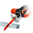 Worx WG894E 20V Cordless Sabre Saw, Up to 60 mm in Wood, 16 mm Stroke, Multi-Material, Cuts Wood and Steel, Compact and Light, with 1 x 2Ah Battery, Charger and 3 Blades - 4
