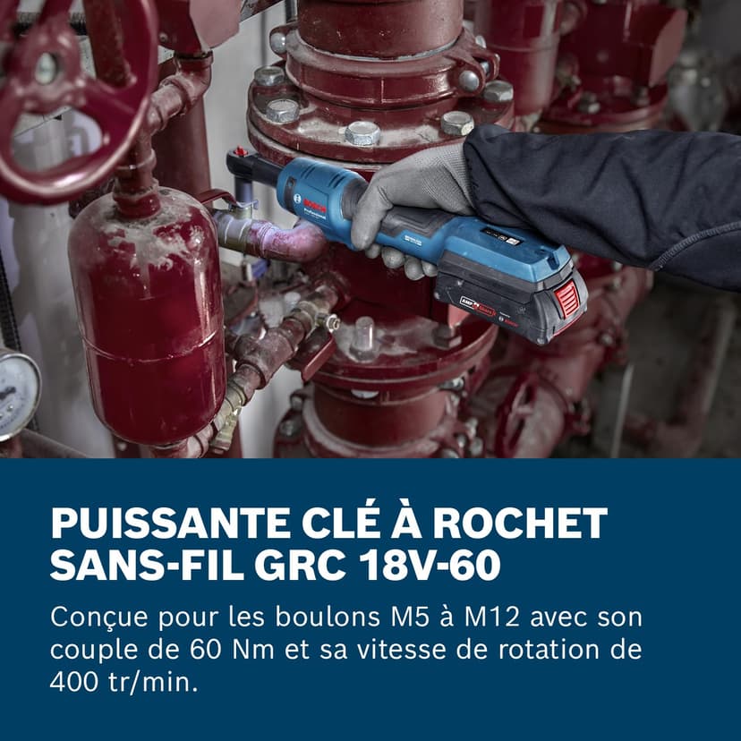 Bosch Professional 18V System clé à cliquet sans-fil GRC 18V-60 - 3