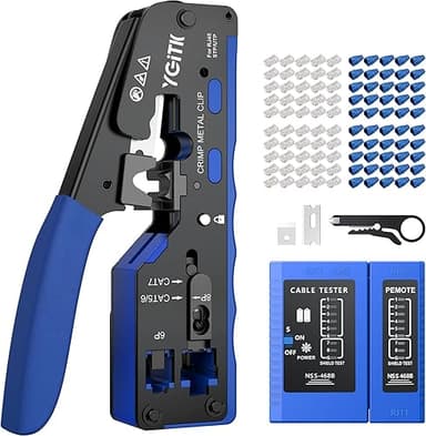 YGiTK RJ45 Pince à Sertir Kit d'Outils de Sertissage RJ45…