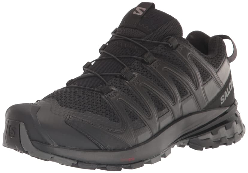 SALOMON Men's XA Pro 3D V8 Sneaker, Black/Black/Magnet, 9 UK - 1