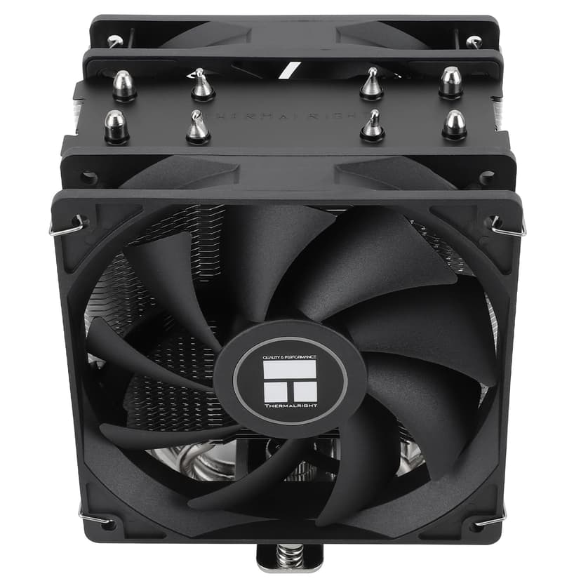 Thermalright Assassin X 120R SE PLUS CPU Air Cooler, AX120R SE Plus, 4 Heatpipes, Double PWM Quiet Fan CPU Cooler with S-FDB Bearings, for AMD AM4 AM5/Intel LGA 1700/1150/1151/1200, PC Cooler - 7